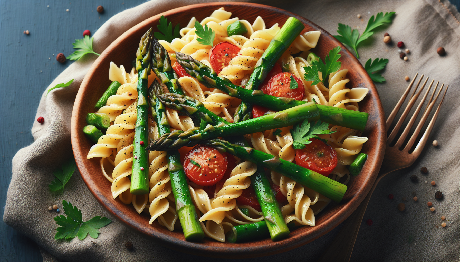 pasta con asparagi